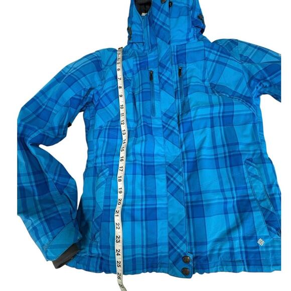 Columbia Blue Whirlibird™ V Interchange Jacket Zip Out Liner Venting Hood Size S - Picture 11 of 16